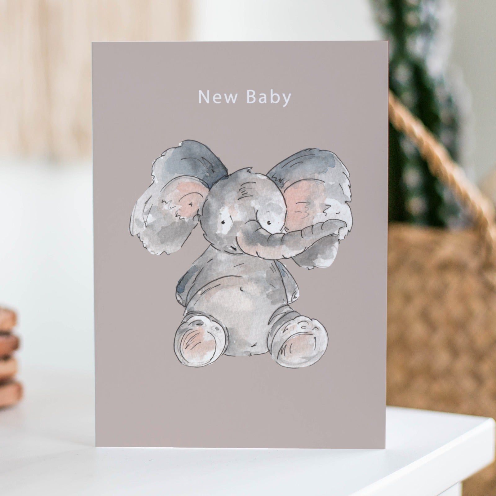 New Baby Card by Meg Hawkins