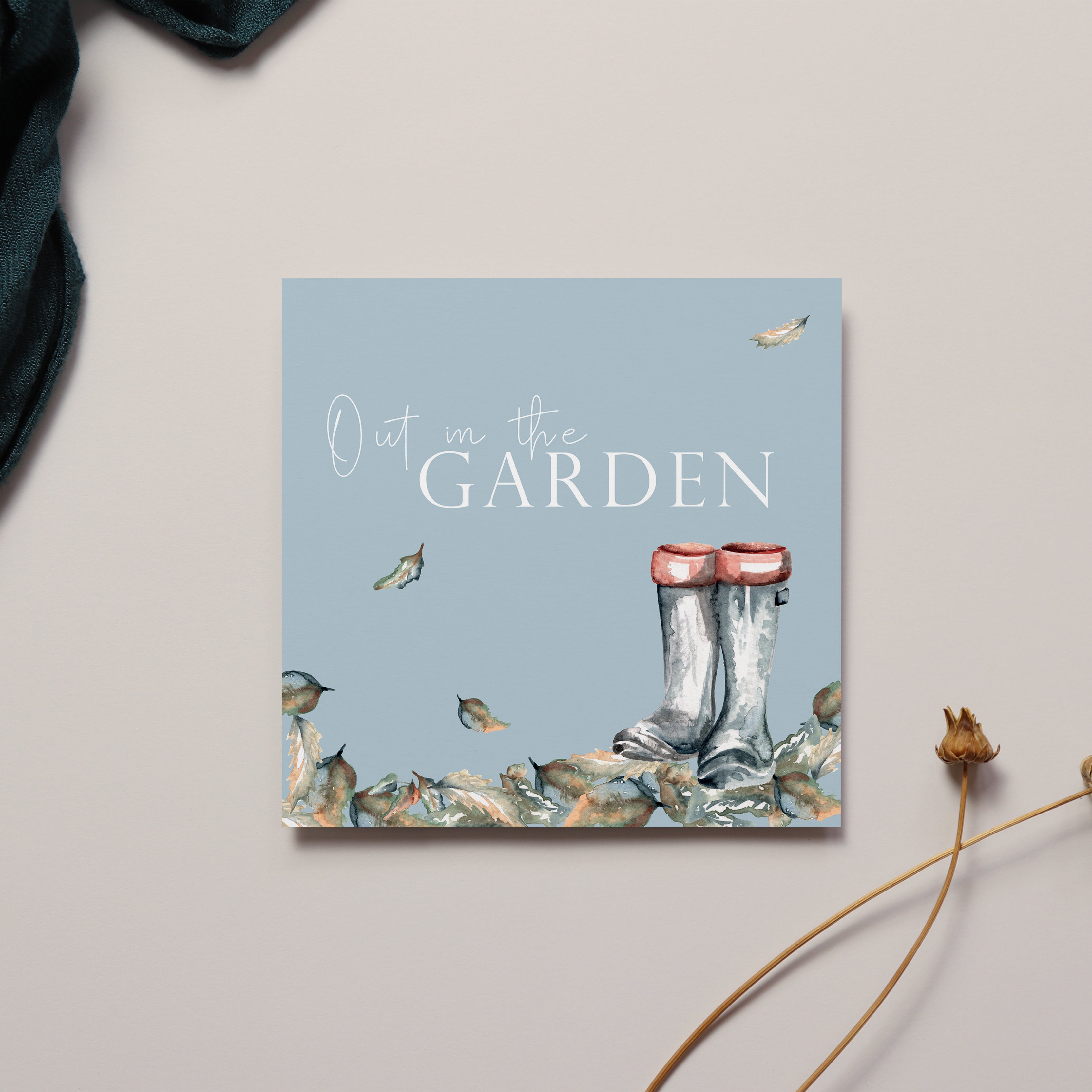 In The Garden Sentiment Card