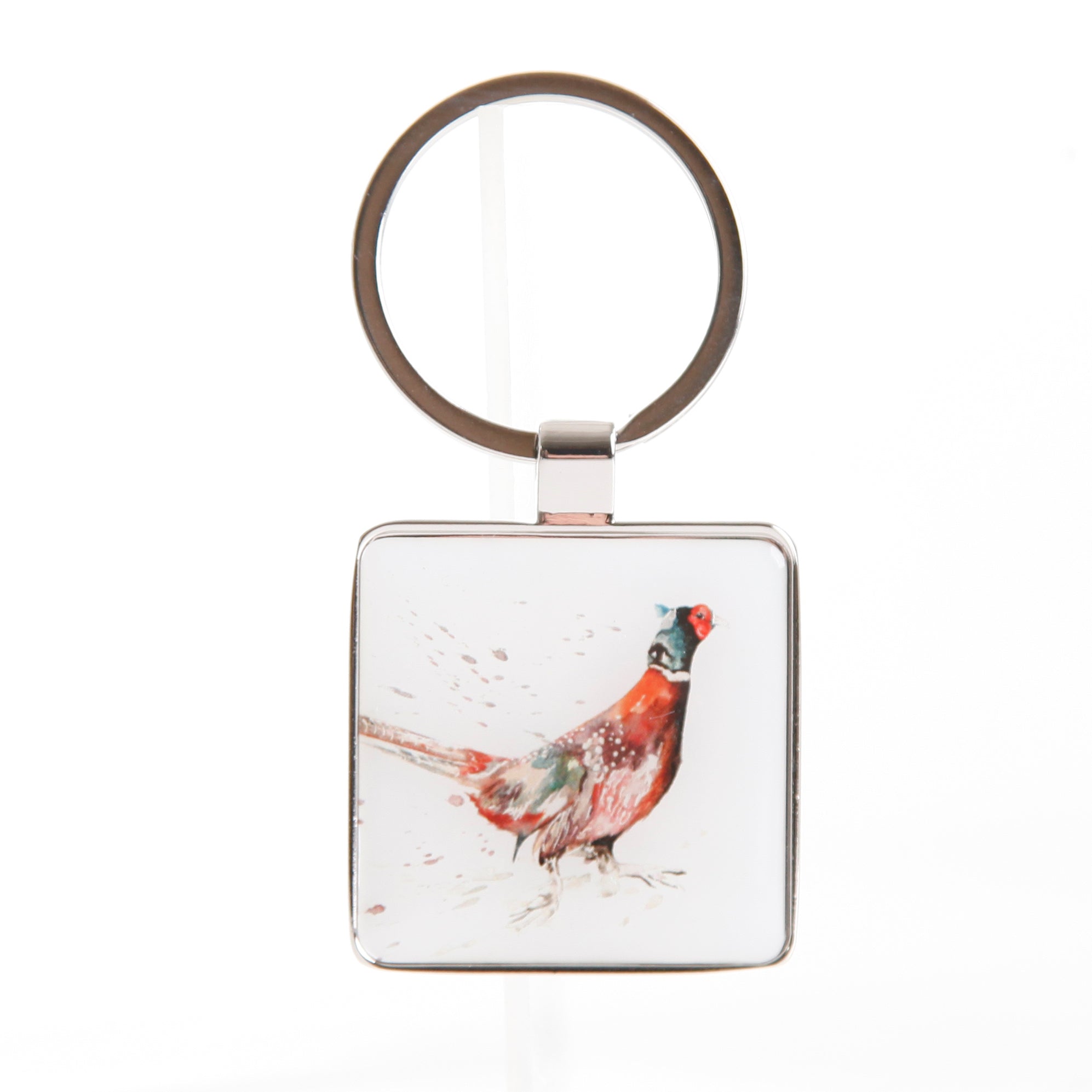 Pheasant Design Keychain