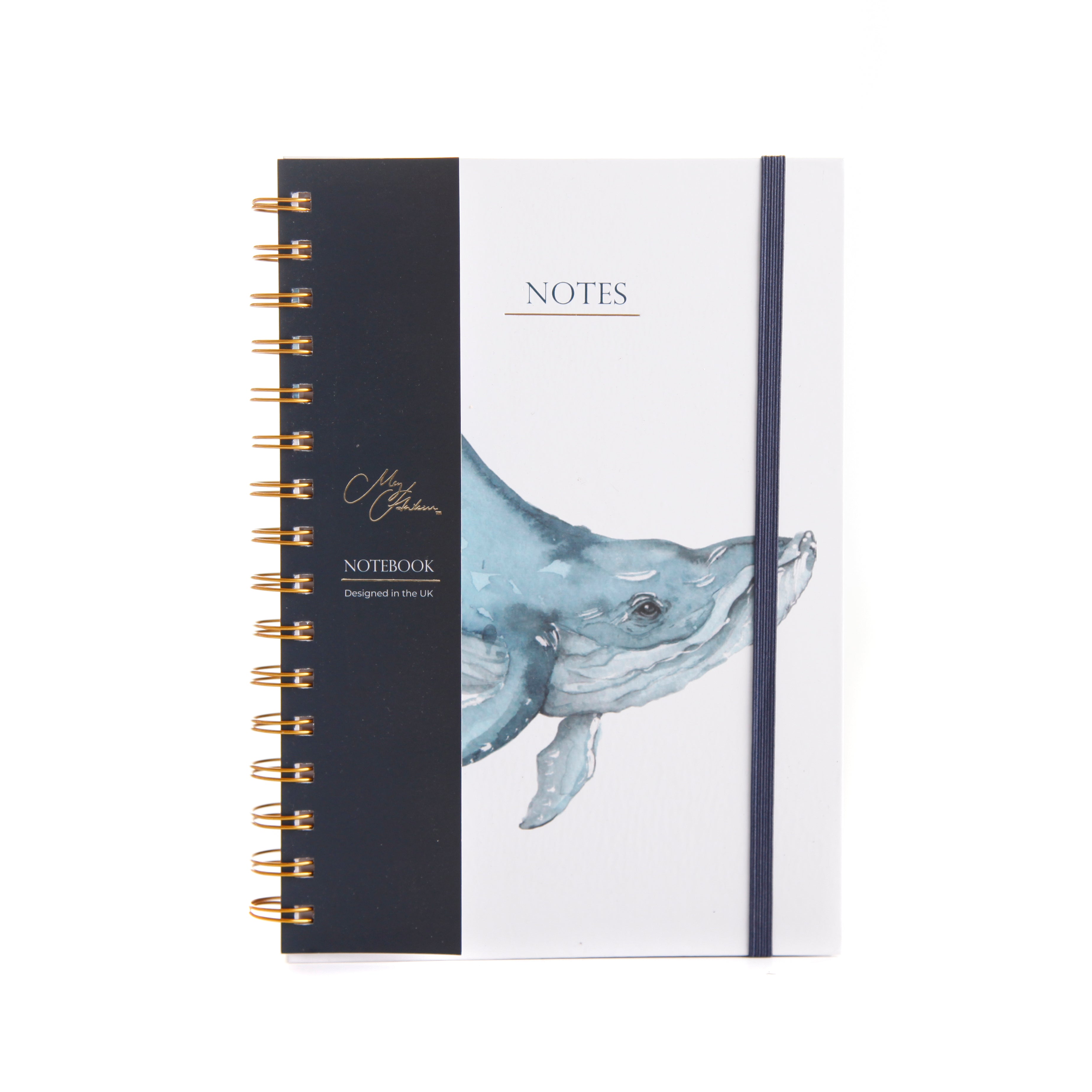 The Ocean Watercolour Design A5 Notebook