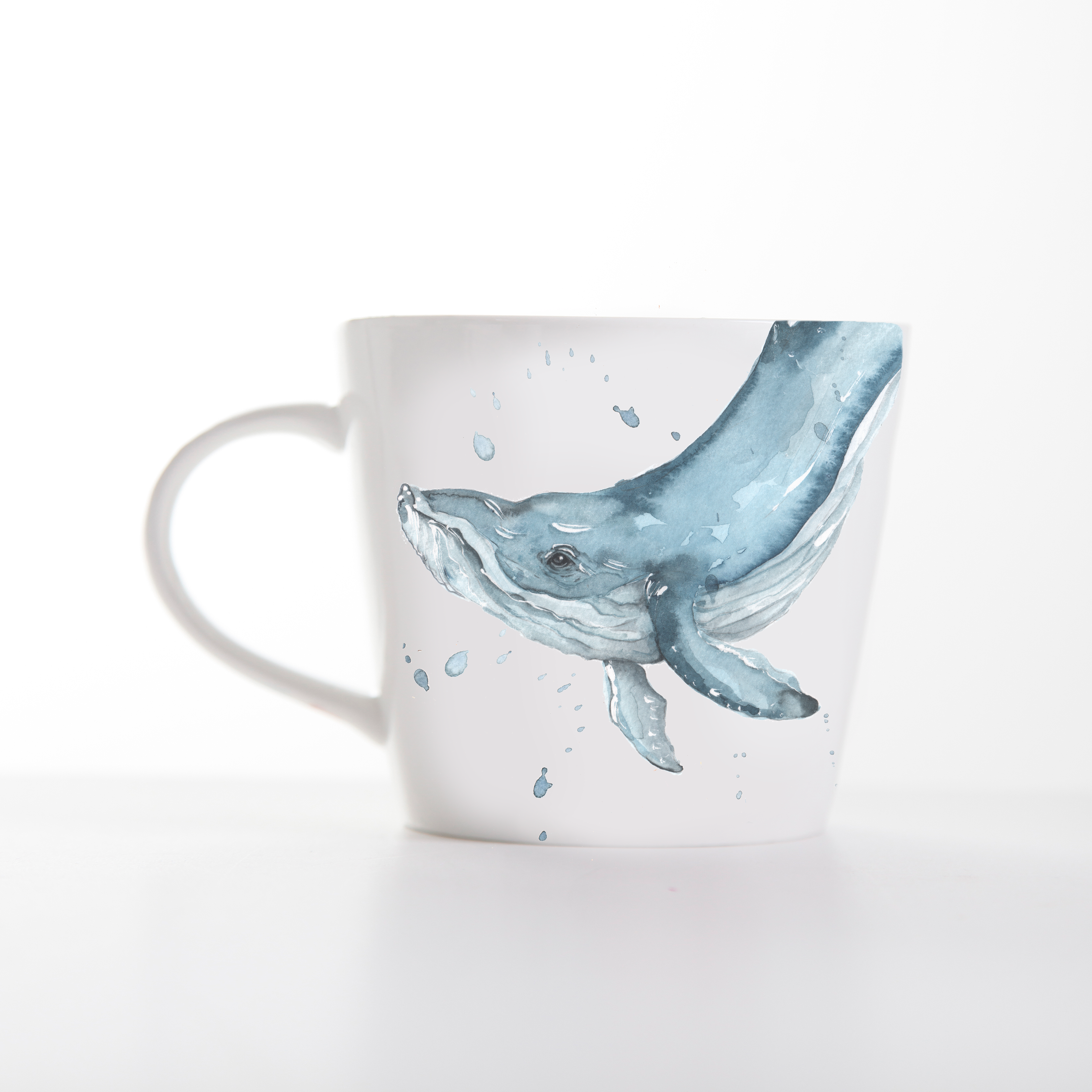 The Ocean - Whale Design Bone China Mug