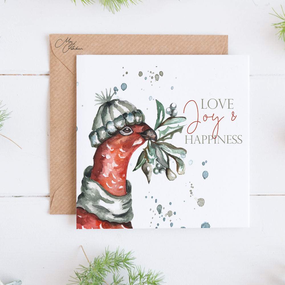 Grouse Christmas Card