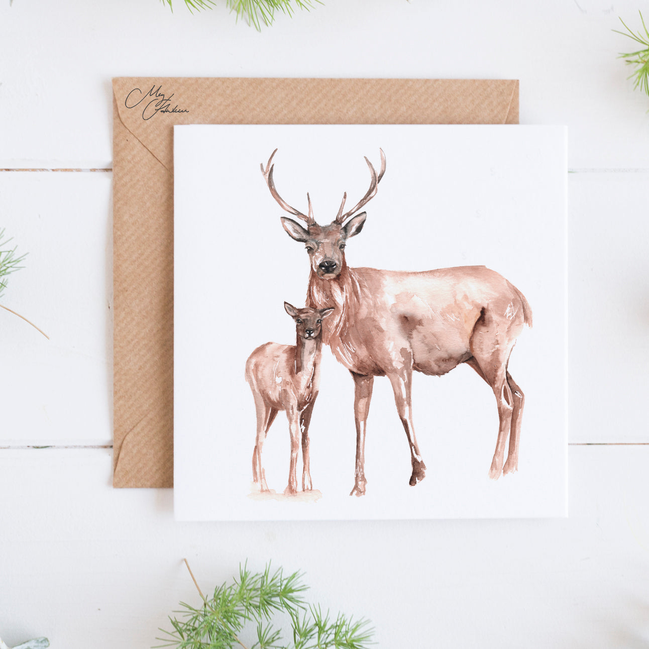 Stag Greeting Card