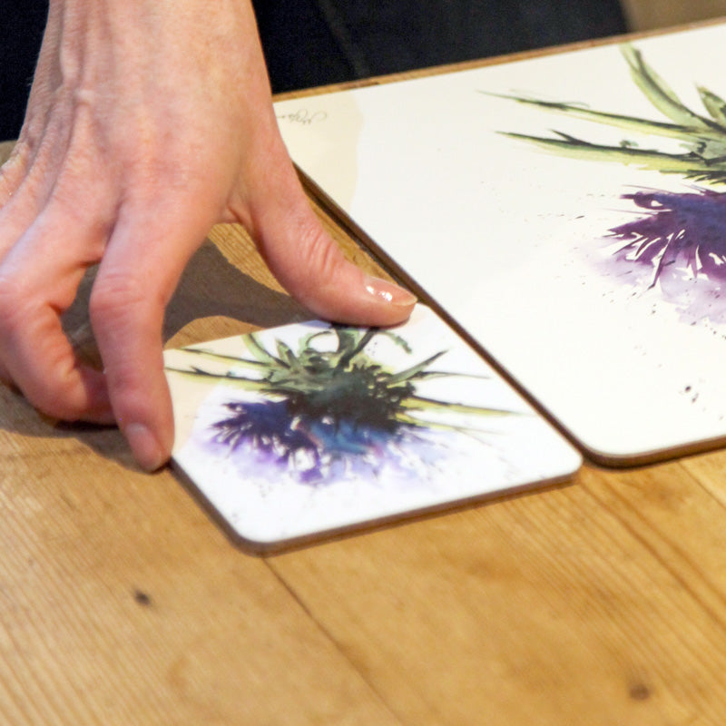 Thistle Design Coaster